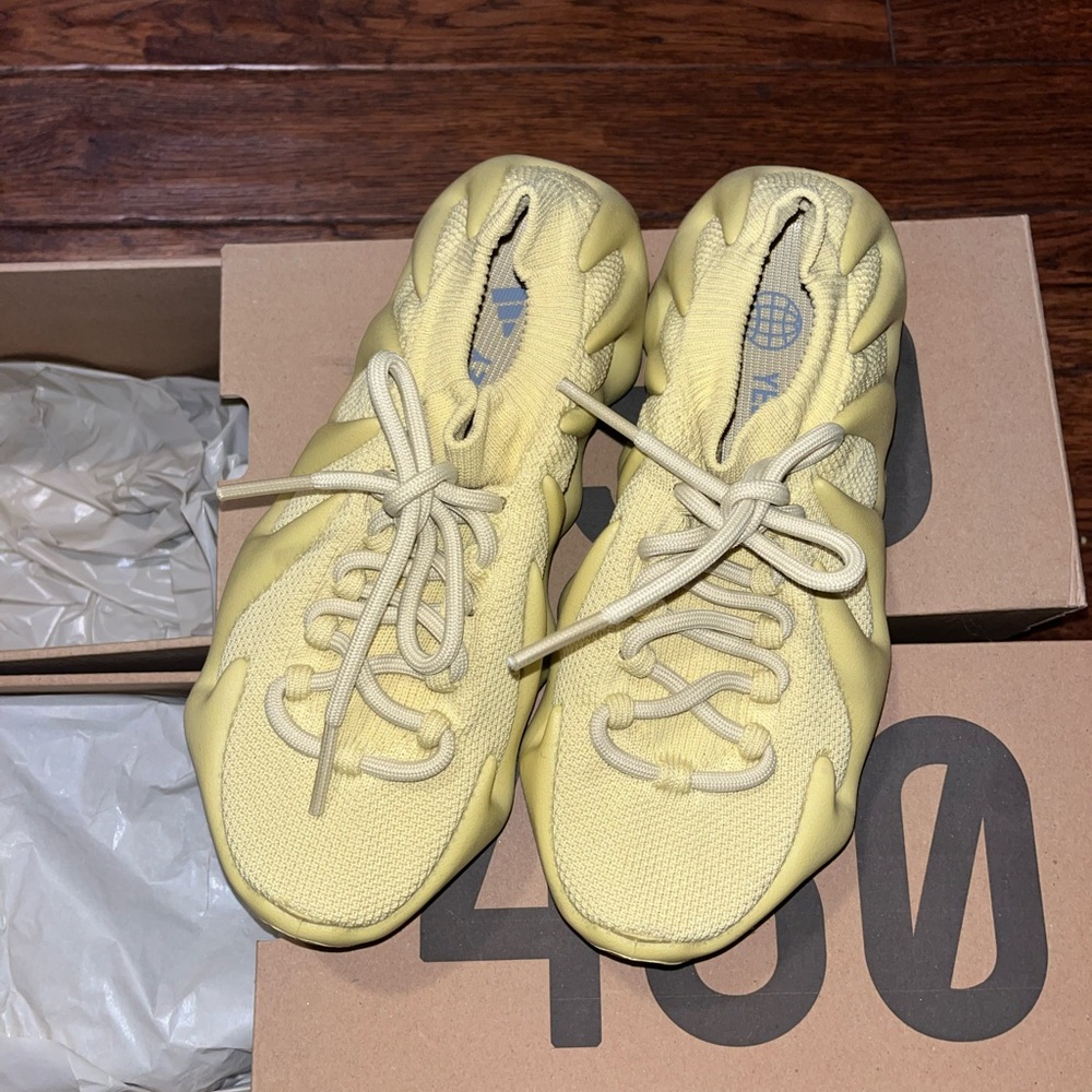 Adidas Yeezy 450 Sulfur Sneakers